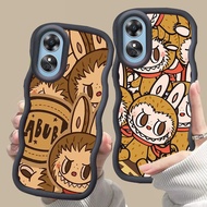 MERAH D-28 Labubu Pink Red Casing for Xiaomi Redmi A5 poco C71 X7 Pro Black 5GF7