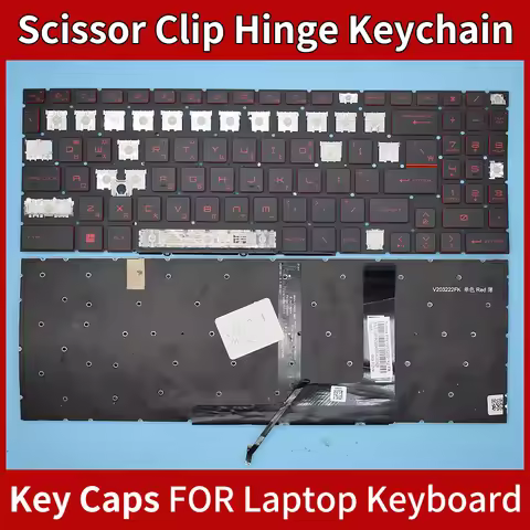 Replacement Keycap Key Cap Scissor Clip Hinge For MSI Z16 GP76 GL66 GF66 GF76 MS-1582/17L1/17H3 17L2