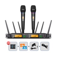 SKM9000/KT8 pro/UR24D/VM500/UR24D/KM10/KM20 ความถี่ใหม่ GTSVSOMA ® ไมโครโฟนแบบลอยตัวคู่ UHF ไมโครโฟน