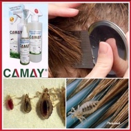 Spray kutu rambut (no racun) viral ready stock camay repellent