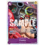 ONE PIECE CARD FRANKY OP09-072 SR ENGLISH