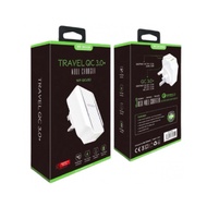 WK DESIGN Model WP-QCU52 QC3.0 Fast Wall Charger SAFETY MARK 190029-21 Singapore Certified Standard