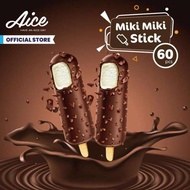 Aice Miki Miki Stick Ice Cream Eskrim 1 karton = isi 60 Pcs Es krim