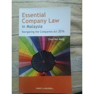 ESSENTIAL COMPANY LAW IN MALAYSIA : Navigating the Companies Act 2016