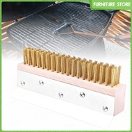 [Wishshopeelxj] Bristles Pizza Oven Stone Brush, Pizza Stone Cleaning Brush Stainless Steel Spade fo