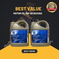 GM Motor Oil Original GM 5W-30 dexos2 API SN/ CF GM-LL-A-025, GM-LL-B-025 VW 502 00, 505 00, 505 01 