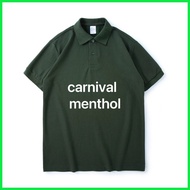 ♂ ℗ original carnival black menthol fashion polo shirt