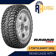 RADAR RENEGADE RUGGED TERRAIN TIRES LT35*12.50R17 10PLY 121Q 35*12.50R17