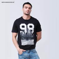 Bombboogie Men's Slimfit Metheis T-Shirt 12F72B4BK T Shirt Men