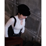 Women's Long Sleeve Button Collar T-shirt – Basic Chic Fit Body - Pulse Tee - Sollune