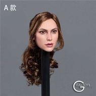 GACTOYS Gc034 1/6 Beauty Gal Gadot Head Sculpt Long Hair Female Carving Fit 12''