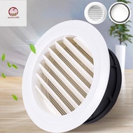 myoloy Exterior Wall Air Vent Grille Plastic Round Air Exhaust Vent Grille Ducting TH