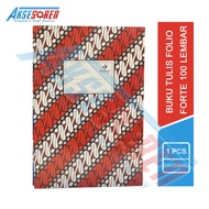 Buku Tulis Okey Folio [1 Buku/100 Lembar] / Buku Tugas Catatan Harian / Buku Debur Besar