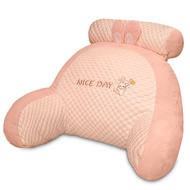 Aoresac Reading Pillow with Armrests/Large Adult Backrest Arms/Back Support for Sitting Up in Bed Wa