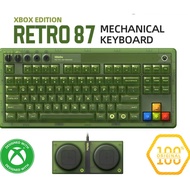 8BitDo Retro 87 Mechanical Keyboard with RGB Backlight, Bluetooth/2.4G/USB-C Hot Swappable Gaming Ke