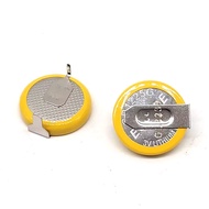 3pcs CR1225 Brand New Original Solder Foot Battery Horizontal Solder Foot 3V Battery 1225 Pin Button