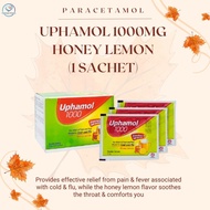 UPHAMOL 1000MG HONEY LEMON (1 SACHET) [EXP : 01/2028]