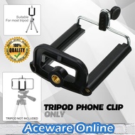Universal Mobile Phone Holder Clip For Tripod U Shape Clip Phone Tripod Bracket Clip Phone Holder Mount Bracket Selfie