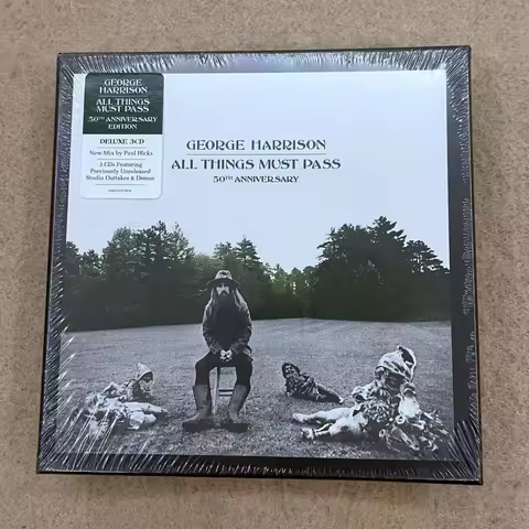 George Harrison All Things Must Pass 50th Anniversary Deluxe Edition 3CD Clear Digital Sound Collect