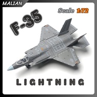 F-35 LIGHTNING Assembled Plastic Military Model 1:72 Scale