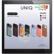 UNIQ Lyden/Lyden DS Hybrid MagClick Charge Case For iPhone 18 Pro (6.3)/18 Pro Max (6.9) - Dallas Bl