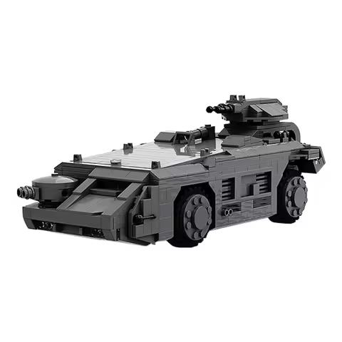 MOC M577 APC Armoured Personnel Carrier Building Blocks