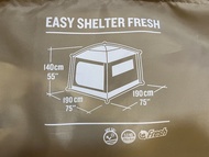 露營 帳篷 Wild camp tent 快開 防曬 防蚊 4人 Decathlon