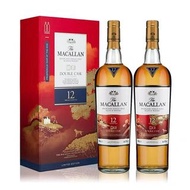 全港十八區上門回收Macallan 麥卡倫12年藍磚 雙桶 狗年限量版 單一麥芽蘇格蘭威士忌