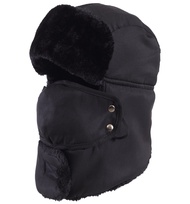 Winter Trapper Hat - Russian Ushanka Trooper Aviator Hats for Men & Women - Snow Eskimo Hat with Ear