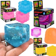 NeeDoh Nice Ice Baby Sensory Squishy Toy Stress Relief Fidget Cube for Kids and Adults Soft Squeeze 