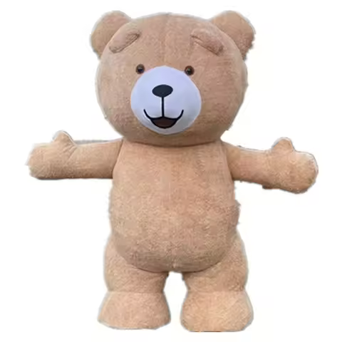 Inflatable Teddy Bear Mascot Costume Costume Cosplay Party Costume Carnival Halloween Christmas East