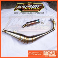 Satria 2 stroke Satria Shark Satria Lumba Side BM Power Exhaust Stainless Steel