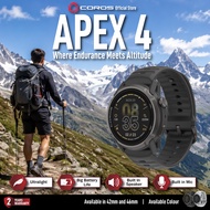 COROS APEX 4 Mountain Climbing Watch GPS Tracker Racing Sport Watch Jam Sukan Strava Running Gym Out