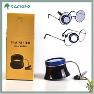 TAMAKO Clip-On Eye Loupe Eyeglass Magnifier 5X 10X 20X Magnifier Eyepiece Eyeglass Magnifier