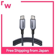 Anker 765 Heavy Duty ไนลอน USB-C และสาย USB-C (140W 1.8M) USB 2.0 USB PD เข้ากันได้กับ MacBook Pro/a