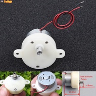 【TWILIGH】Small DC Gear Motor 3-9V  for Mini Worm Gear Motor Slow Low Speed 9-32RPM DIY 50mA