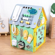 House 3 Hands-on Music Multifunctional Educational Early Education Busy Cognitive Unlock House Child