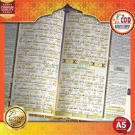 Al Quran Al Qosbah Al-Madrasah Duo Latin A5, Alquran Belajar Terjemah