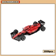 Thành phố xe thể thao siêu xe F1 SF-23 Ý đua khối mô hình F1-75 kỹ thuật lắp ráp khối đồ chơi XMAS q