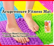 Sale $2.60 Acupressure Fitness Premium Mat Foot Reflexology Toe Massage Blood Circulation