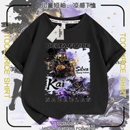 Delta Force 2026 HACKCLAW Children's T-shirt loose and breathable short sleeved teenagers' set