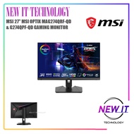 MSI Mag Series Gaming Monitor MAG274UPF|MAG274QRF-QD E2|MAG274QRFW|MAG27CQ6F|MAG322UPF (Rapid IPS,14