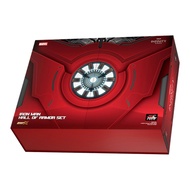 Marvel Iron Man Mark 1 - 7 Figures 4-inch & Hall of Armor Set ของเล่นสำหรับเด็ก (#151696)