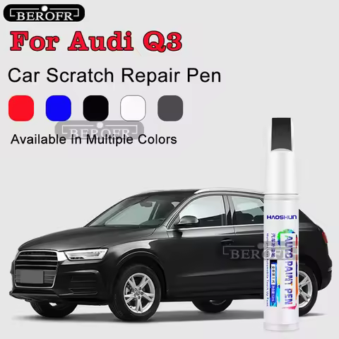For AUDI Paint pen scratch suitable for Audi Q1 Q3 Q5 A3 A4 A6 white gray Q3 accessories white black