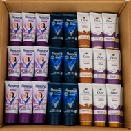 Deo-Lotion Rexona and Dove Women Men Deodorant