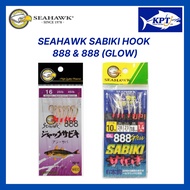 SEAHAWK SABIKI HOOK 888 & 888 (GLOW) Fishing Hook Apollo