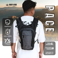 Way&Go! Pace Hydropack 7.5L-Hydration Backpack Water Resistant Trail Running Bike & Hiking