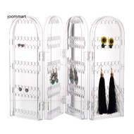 Convenient transparent earring jewelry display stand