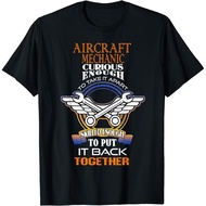 New Aircraft Mechanic s Maintenance Aviation Airplane Men T-Shirt