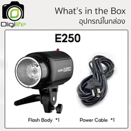 Godox E250 Professional Studio Flash 250W 5600K พร้อม Wireless Control รับประกัน 3 ปี Godox Thailand